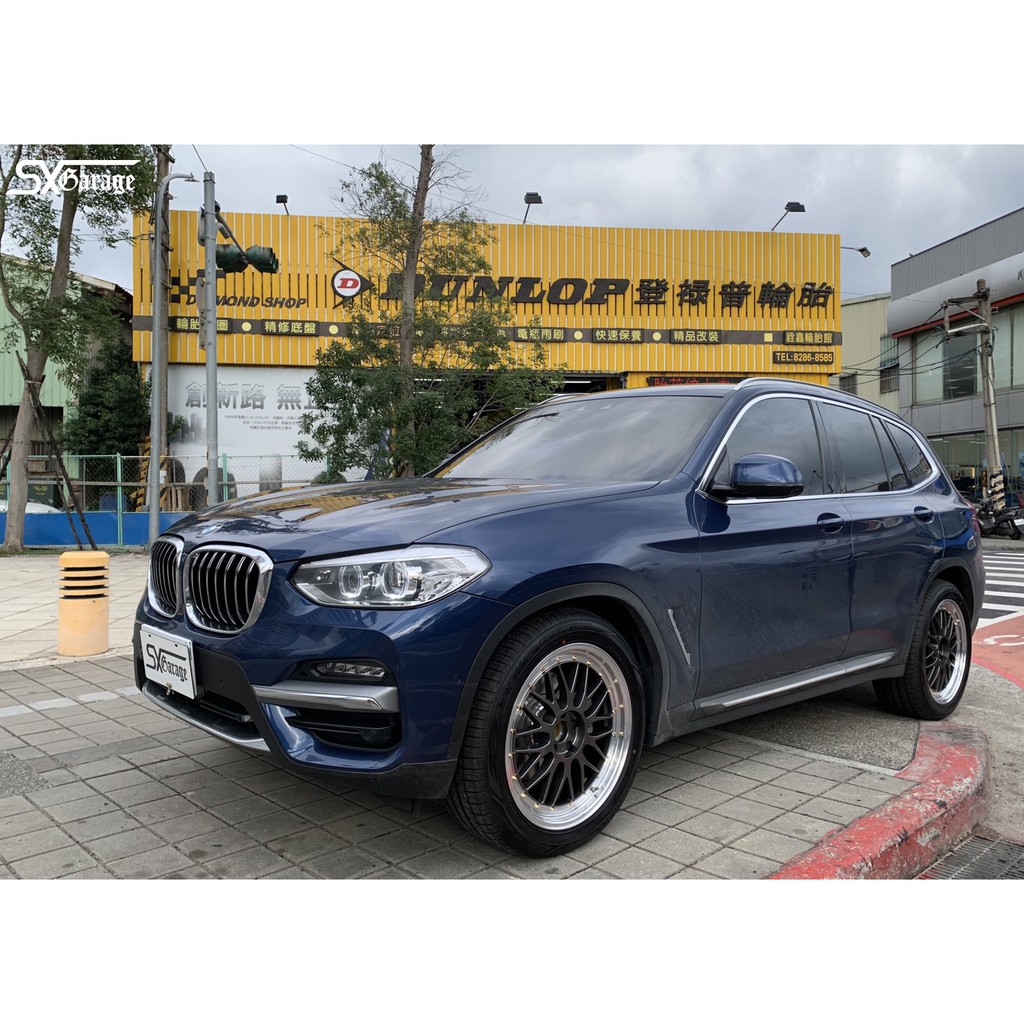 RSM RB02 20吋鋁圈 類 BBS LM 鉑金灰 5孔120 5孔114 5孔112 BMW X3 G01 實裝圖 | 蝦皮購物