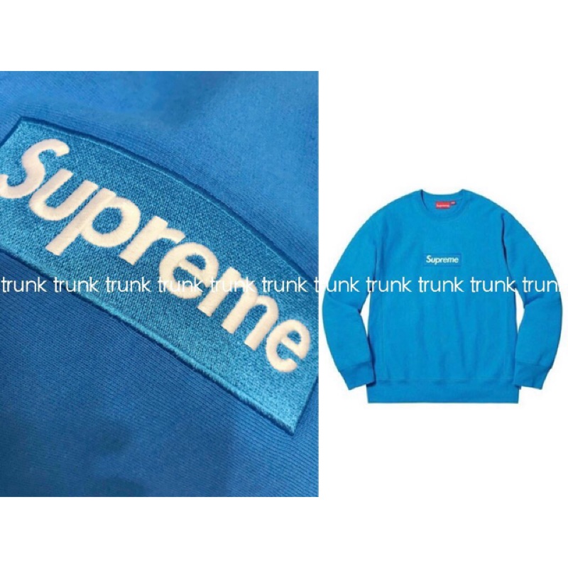 2018 F/W Supreme Box Logo Crewneck Sweatshirt 衛衣大學tee 現貨在店