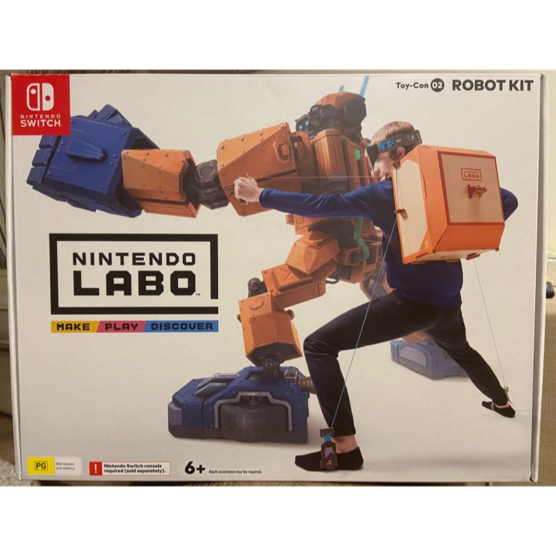 【Switch】 Nintendo Labo (任天堂 Labo) Toy-Con 02 機器人組 | 蝦皮購物