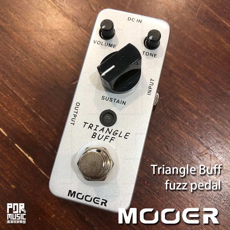 搖滾玩家樂器】全新免運公司貨送導線Mooer Triangle Buff Fuzz 模糊破