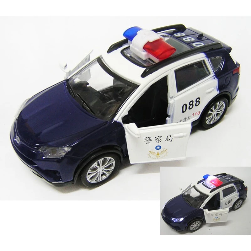 聲光迴力合金車 四款 BＭＷ 合金聲光警車 國道警車 交通大隊警車 ST玩具 測試後出貨~