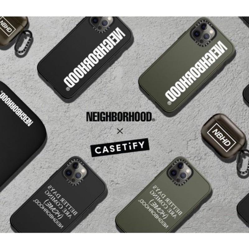 💯現貨💯 Neighborhood x Casetify 手機殼 iphone 12 11 pro airpods保護套