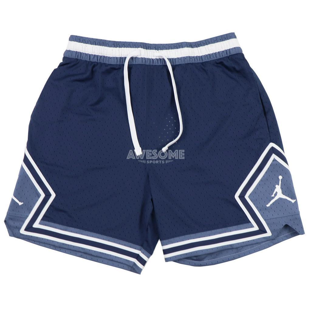 NIKE AS M J DF SPRT DMND SHORT 男淺藍色喬丹透氣籃球短褲