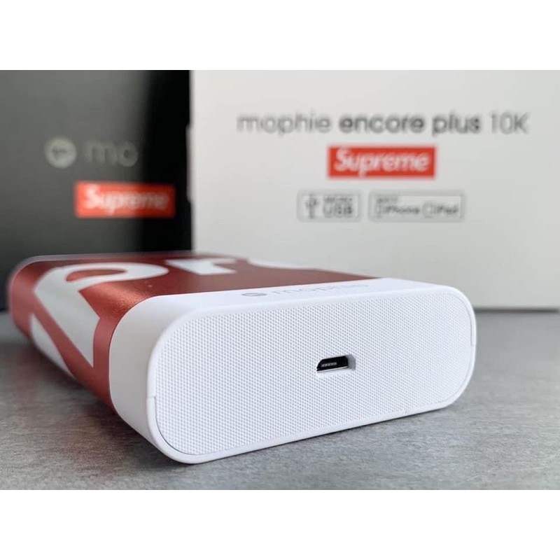 Reallife】現貨SUPREME MOPHIE®️ENCORE PLUS 10K Charger Red | 蝦皮購物