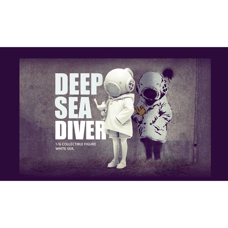現貨DEEP SEA DIVER x BRANDALISED BANKSY 深潛者班克斯全球限量500個