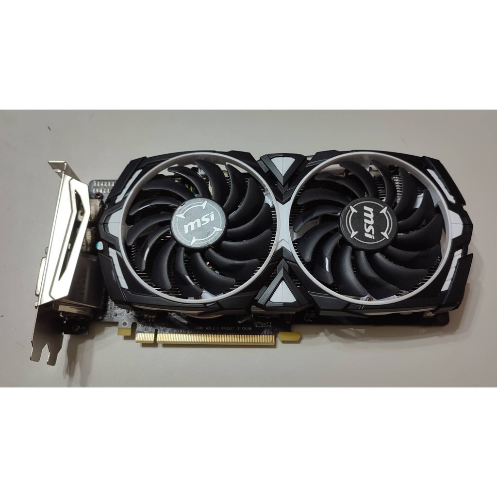 MSI RX570 4G Radeon RX570 ARMOR 4G OC 顯示卡需接8PIN供電| 蝦皮購物