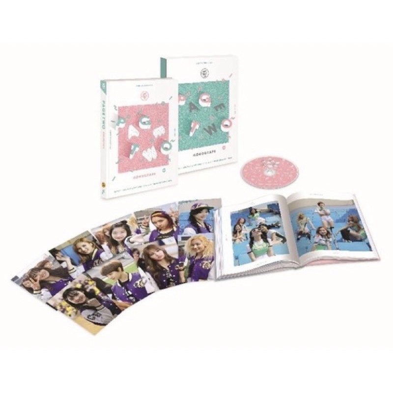 🍭限量版🍭TWICE [PAGE TWO Monograph DVD] 限量版寫真集二手（附預購