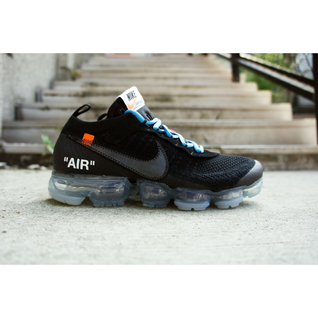 THE 10：NIKE X OW AIR VAPORMAX FK BLACK 黑【A-KAY0】【AA3831-002