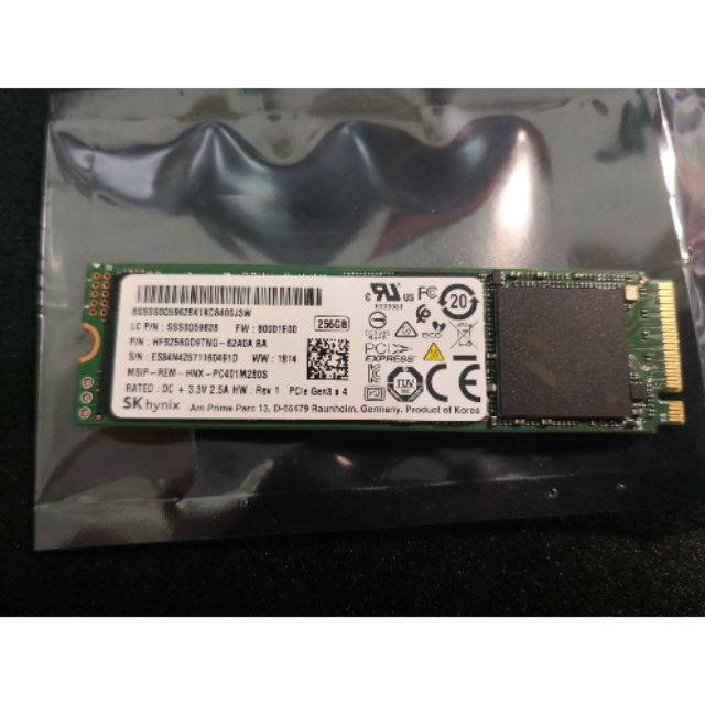 SK Hynix pc401 256g m.2 Nvme pcie ssd 固態硬碟 | 蝦皮購物
