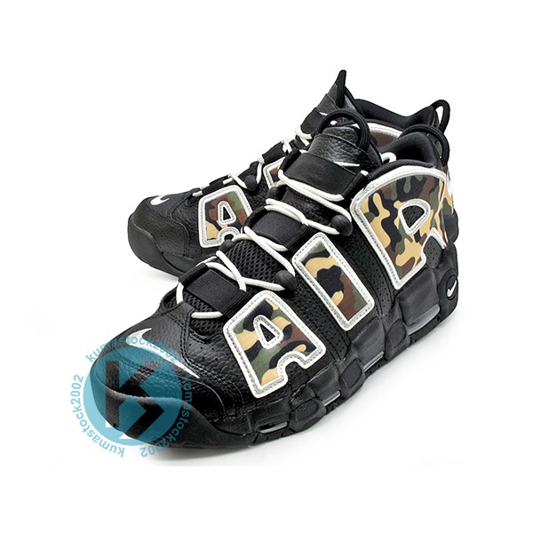 NIKE AIR MORE UPTEMPO '96 QS SU19 CAMO 黑迷彩大AIR CJ6122-001