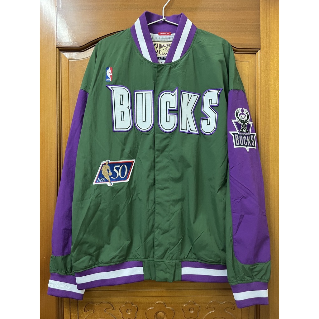 Lichtgewicht satijnen jack Los Angeles Lakers M&N City Collection