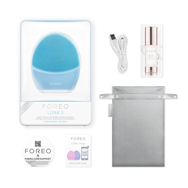 FOREO LUNA™ 3 潔面美容儀洗臉機（混合肌） | 蝦皮購物