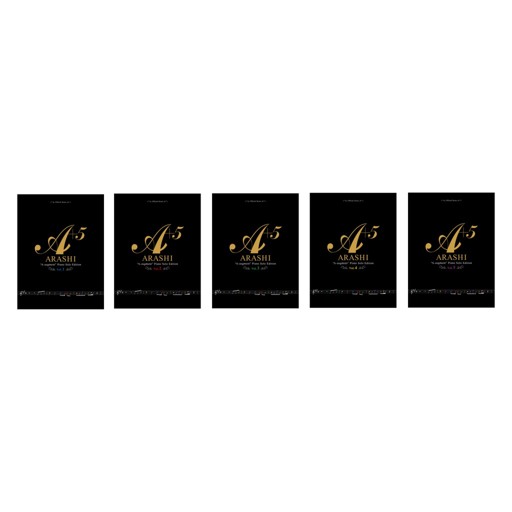❦嵐鋼琴譜A+5 Piano Solo Edition Official Piano Score 鋼琴譜