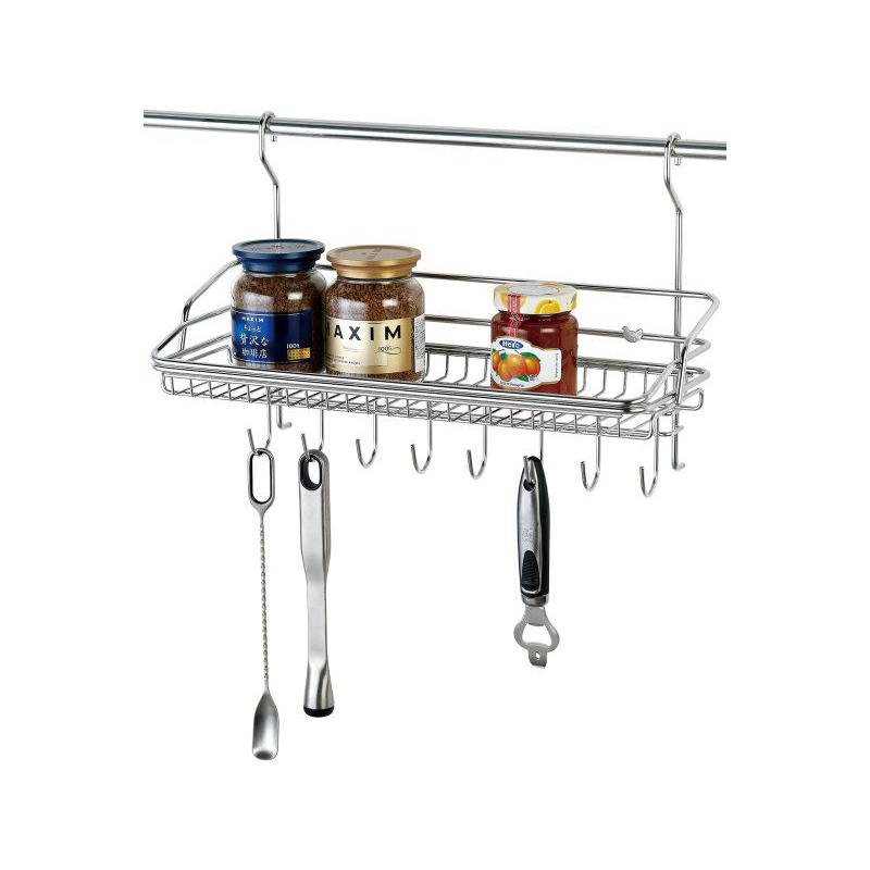 welmi味美 304不鏽鋼掛管式置物八勾架 5017S | 蝦皮購物