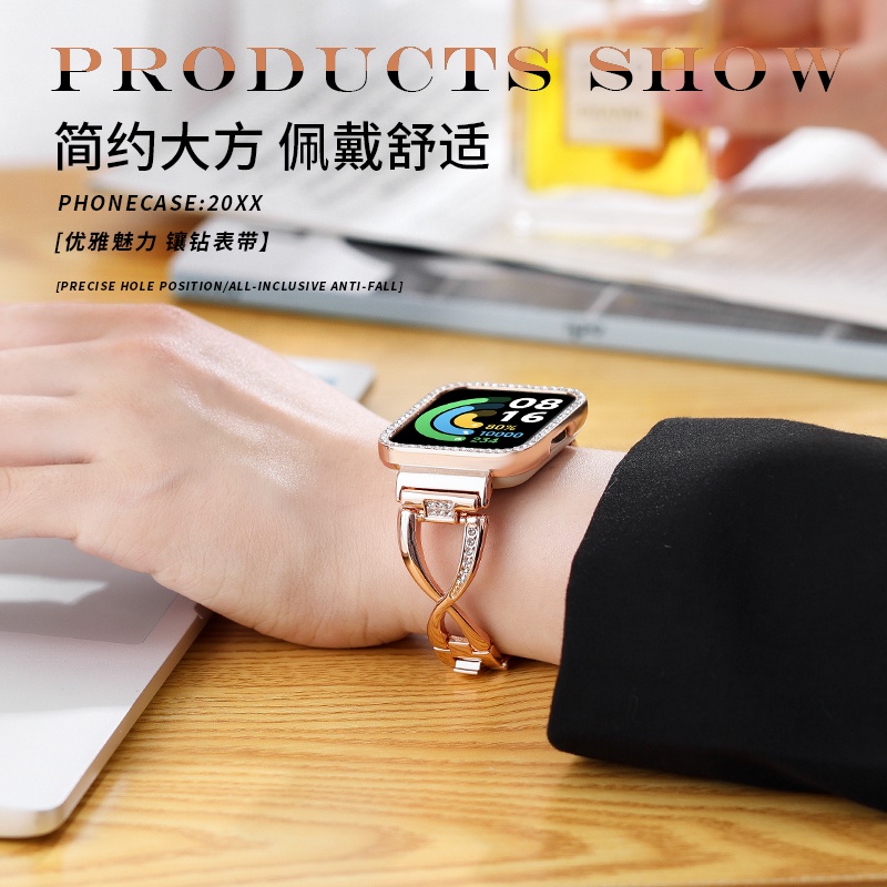 Apple Watch アップル チェーンバンド ピンクゴールド 41mm - 時計