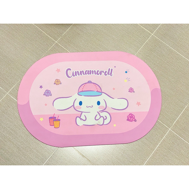 40 * 60cm 可愛卡通 Hello Kitty 地毯矽藻泥超強吸水墊馬桶地板墊防滑浴室地板墊 | 蝦皮購物