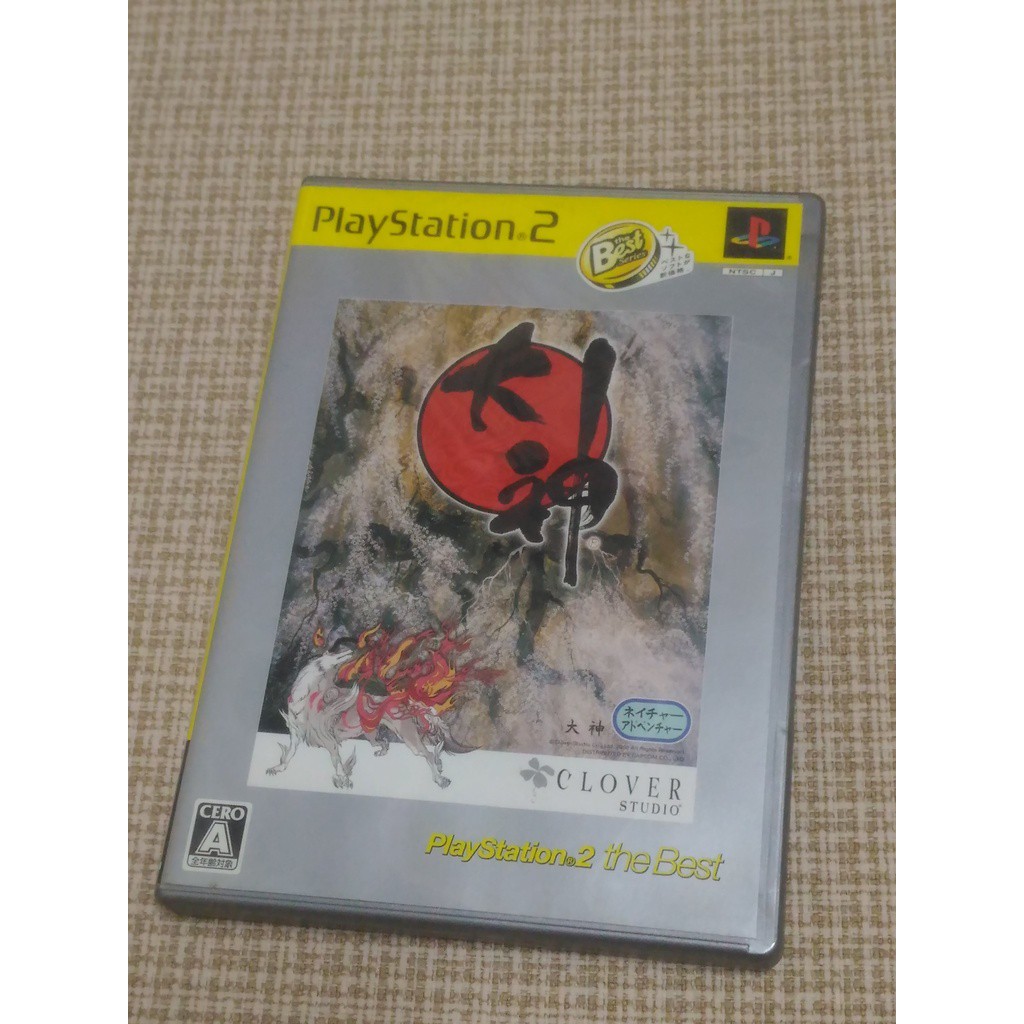 PS2 原版遊戲~大神 Okami (BEST版)