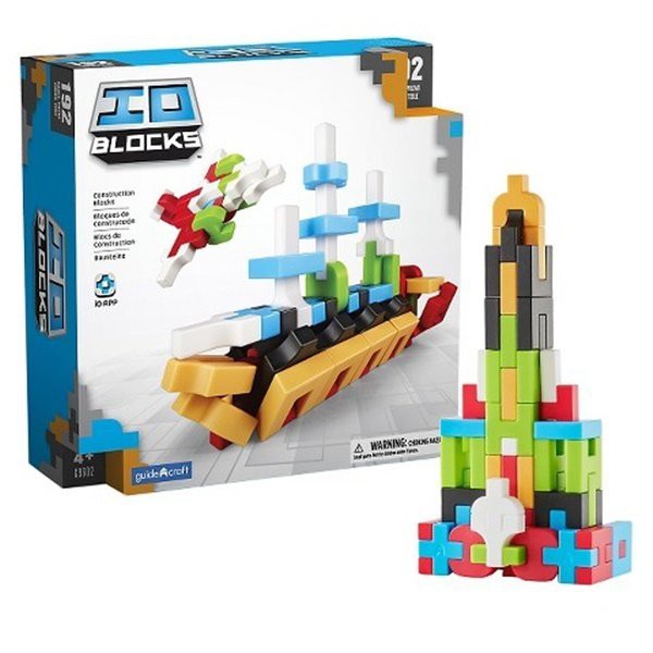 【聖誕交換禮物】guidecraft ioblocks 3D立體積木114片/APP立體教學 美國校內熱門教具3C3Q | 蝦皮購物