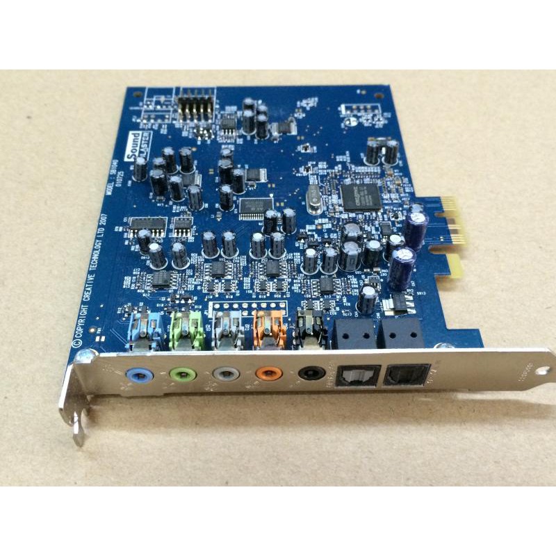 創新SB1040 PCI-E光纖音效卡Sound Blaster X-Fi Xtreme Audio支援Win11
