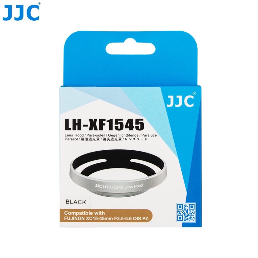 JJC LH-XF1545 金屬製圓形遮光罩富士XC 15-45mm F3.5-5.6 OIS PZ 鏡頭