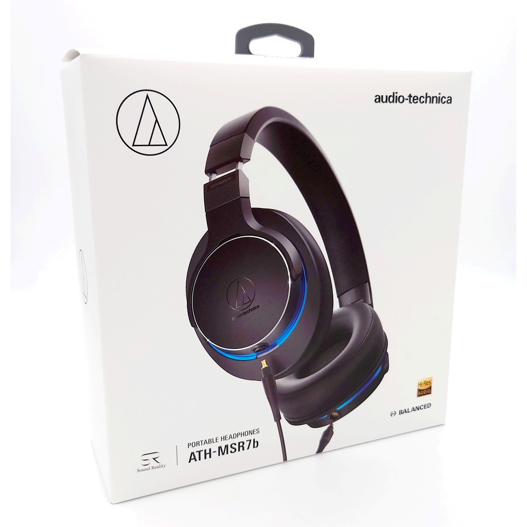 犬爸美日精品】日本audio-technica 鐵三角ATH-MSR7b 便攜型耳罩式耳機