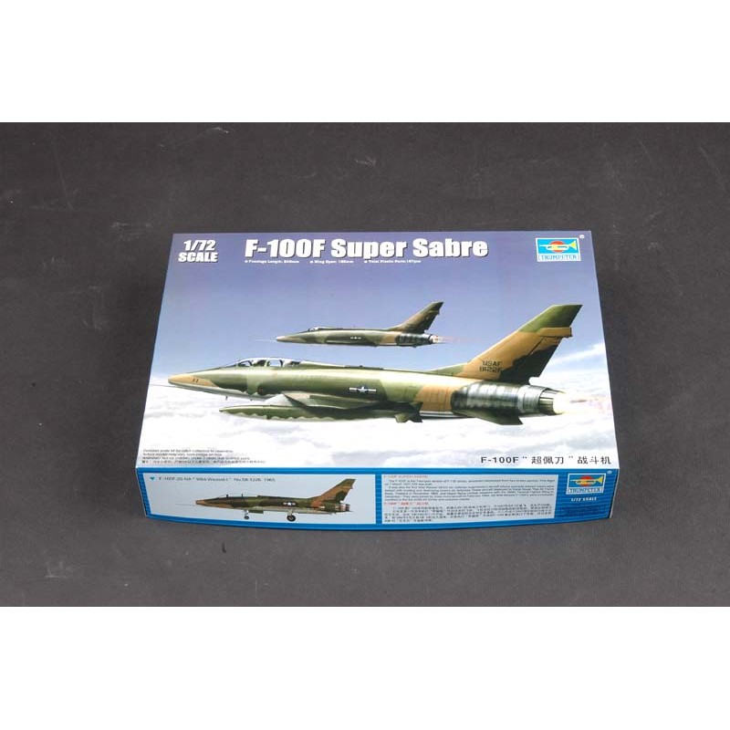 現貨 1/72 TRUMPETER 美國 F-100F 超佩刀 戰鬥機 01650 | 蝦皮購物