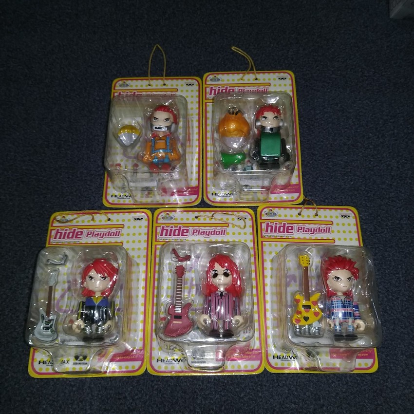 hide Playdoll 公仔 / 模型 HEADWAX 周邊 X JAPAN 萬普 BANPRESTO | 蝦皮購物
