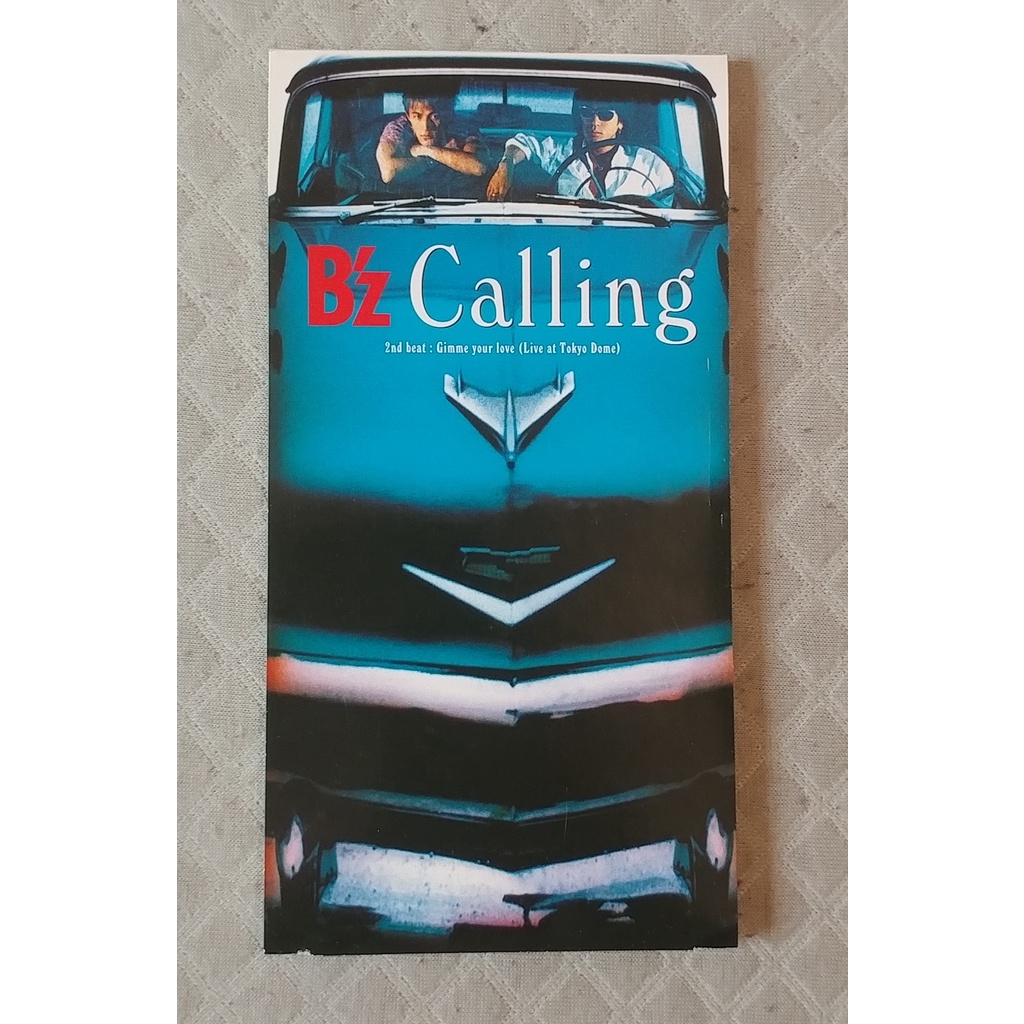 B'z - Calling 日版 二手單曲 CD | 蝦皮購物