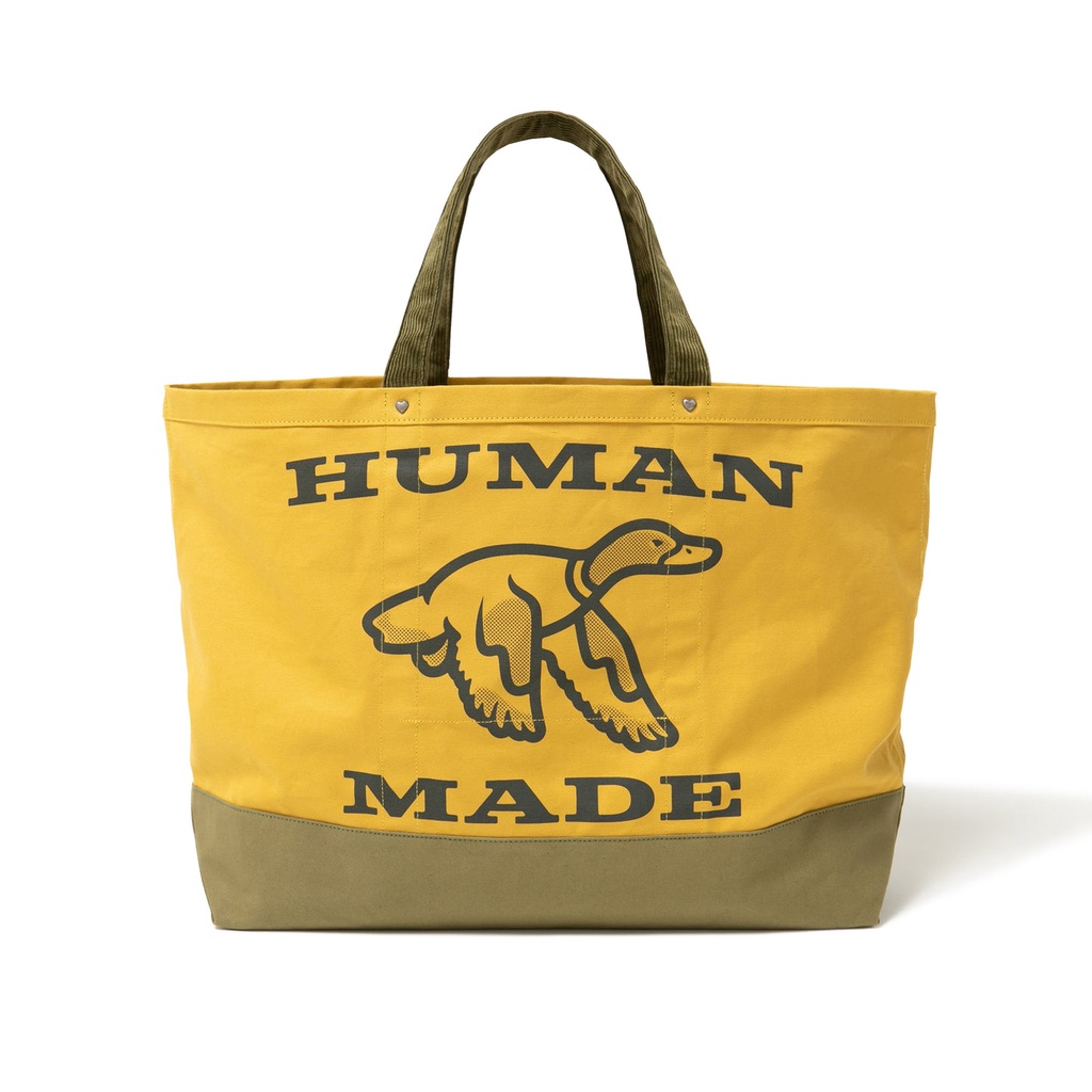 【日貨代購CITY】2022AW HUMAN MADE TOTE BAG LARGE 手提袋 托特包 鴨子 燈心絨 現貨