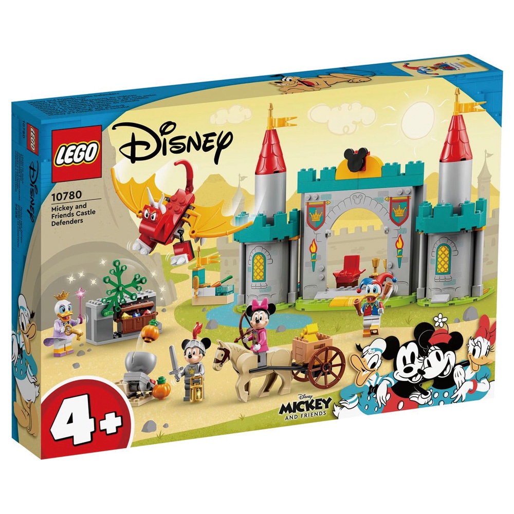 樂高積木 LEGO Disney 10780 米奇和朋友們城堡衛士【台中宏富玩具】 | 蝦皮購物