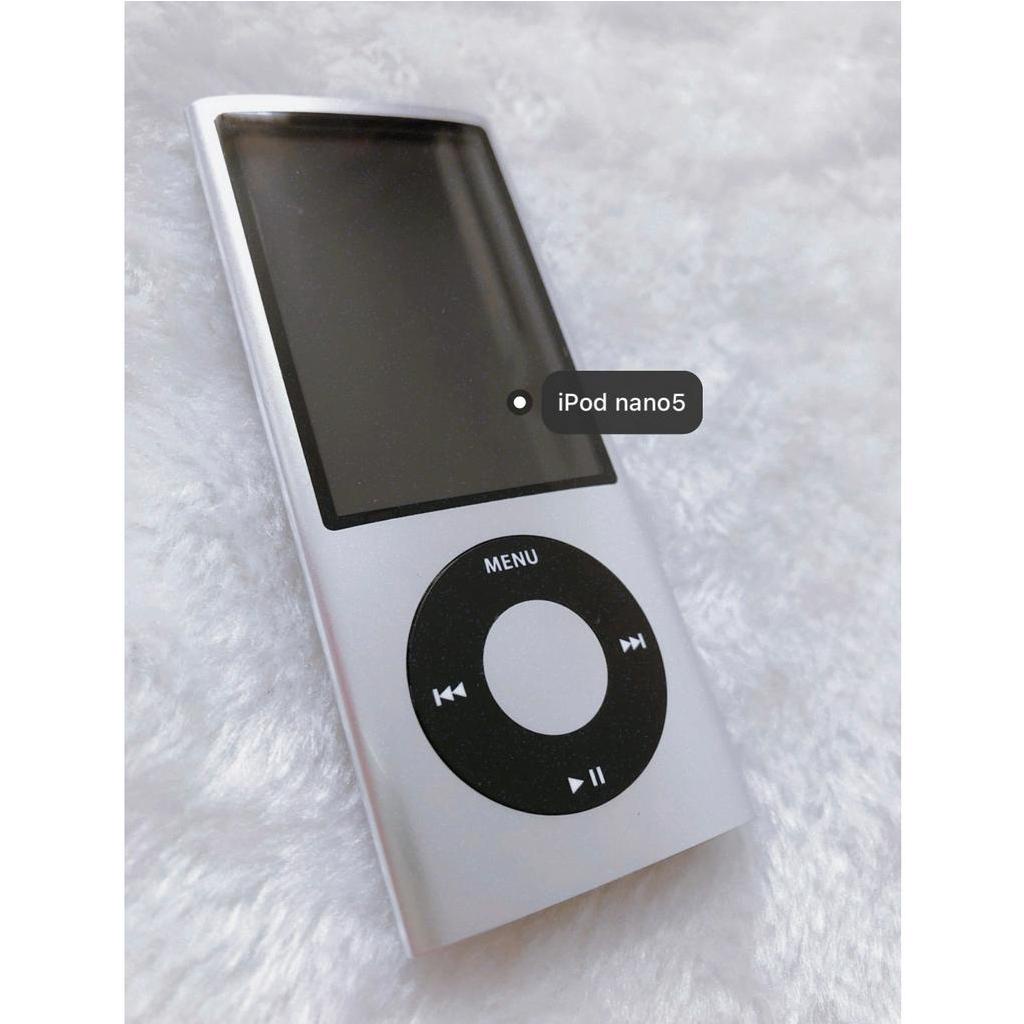Apple 蘋果 iPod nano5 二手 正版 附配件 隨身聽 MP3 聽力 運動 戶外 學生機 中古機 收藏機 | 蝦皮購物
