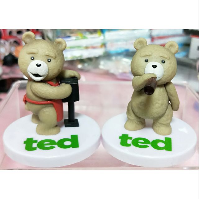 動漫無敵 日空版 日版 熊麻吉 Ted 泰迪熊 強暴郵箱款 喝酒款 合售 盒玩 食玩 景品 | 蝦皮購物