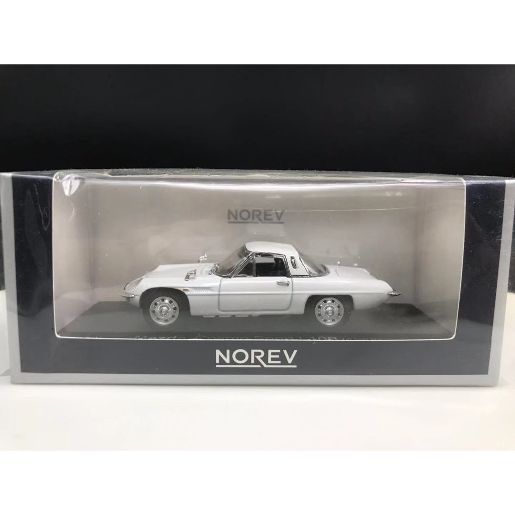 瑕疵出清價NOREV 1/43 Mazda Cosmo Sport L10B 1968 馬自達汽車模型