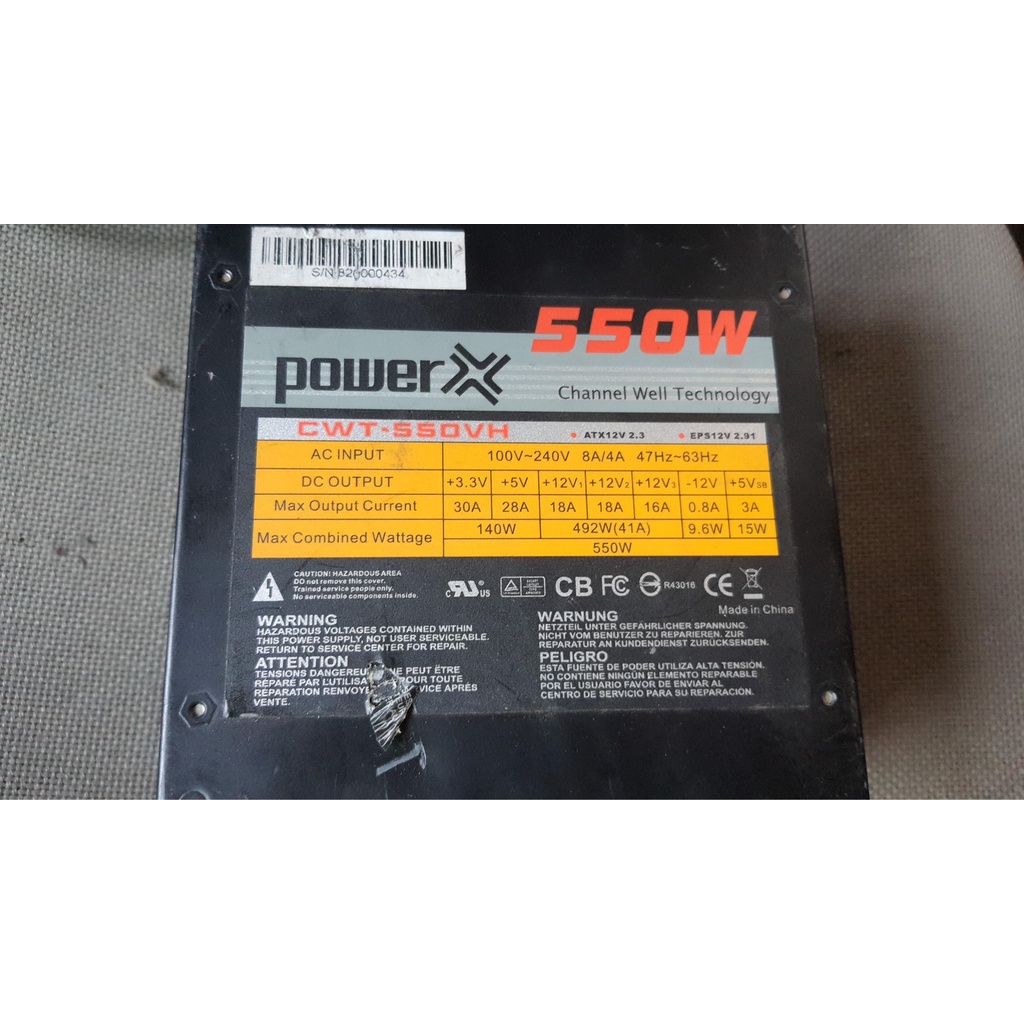 含稅 僑威 模組化 550W CWT-550VH 保固1個月 04P252 | 蝦皮購物