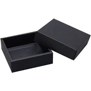 【天愛包裝屋】// 10個 // 黑卡上下蓋紙盒、包裝盒