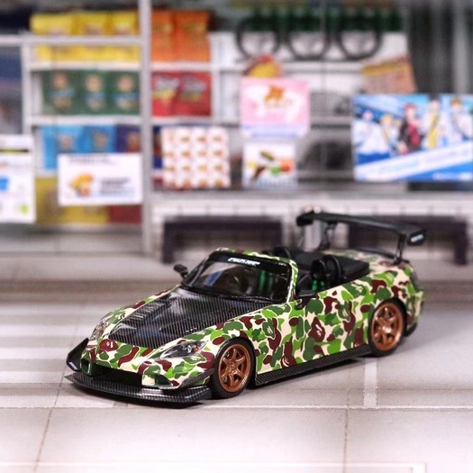 模例】Wild Fire 1/64 HONDA S2000 VOLTEX 迷彩| 蝦皮購物