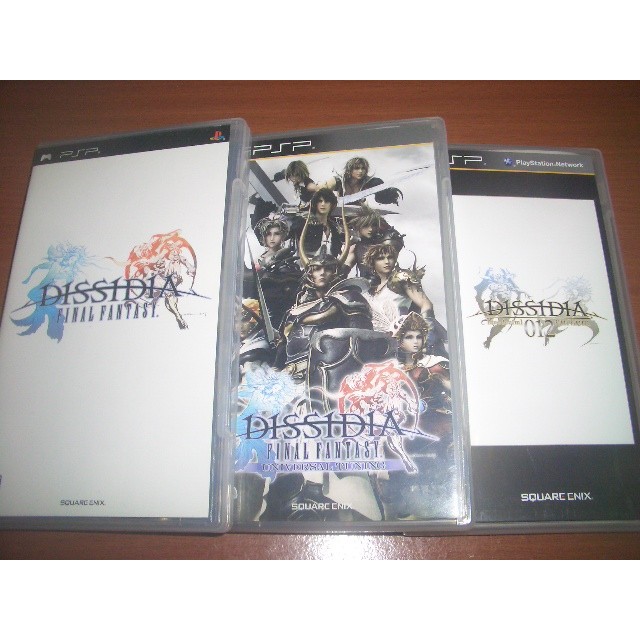 PSP 太空戰士 FINAL FANTASY 大亂鬥 DISSIDIA 系列三部曲