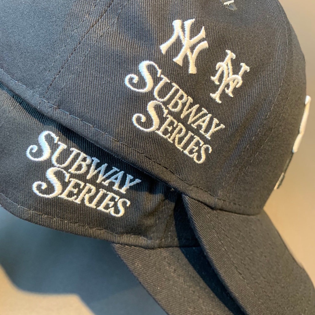 New Era NY Yankees Men´s Fitted Cap - Navy Subway Series 海外 即決-