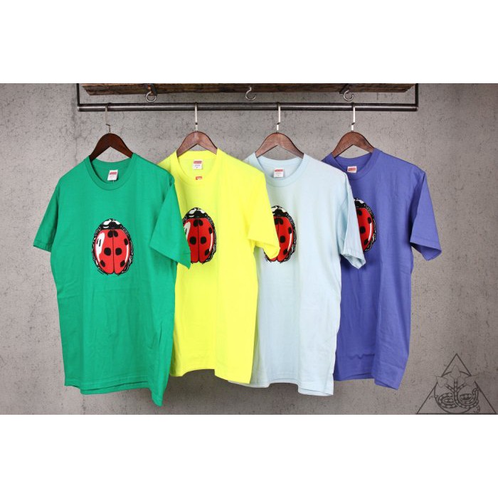 HYDRA】Supreme Ladybug Tee Light 瓢蟲昆蟲短T 隱藏版【SUP217