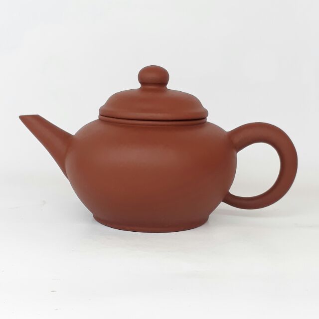 壺器茶樓標準水平壺(中國宜興庚午年製)<早期宜興一廠原礦紫砂壺