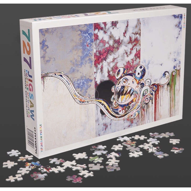 預購村上隆NTWRK 限定Takashi Murakami 727 Jigsaw Puzzle 1040片拼圖