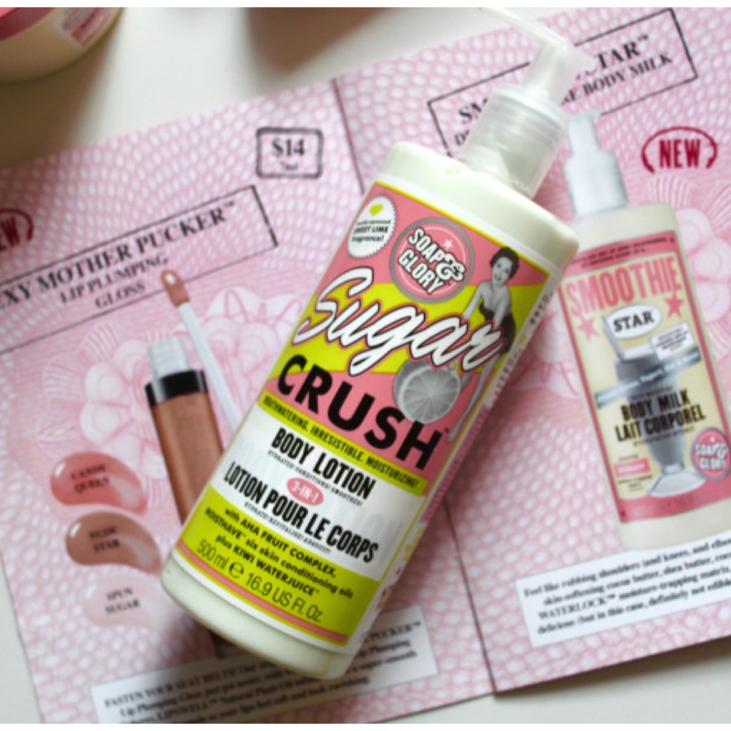 AweSomtic 「現貨」Soap & Glory Sugar Crush Body Lotion果香蜜糖身體乳 蝦皮購物