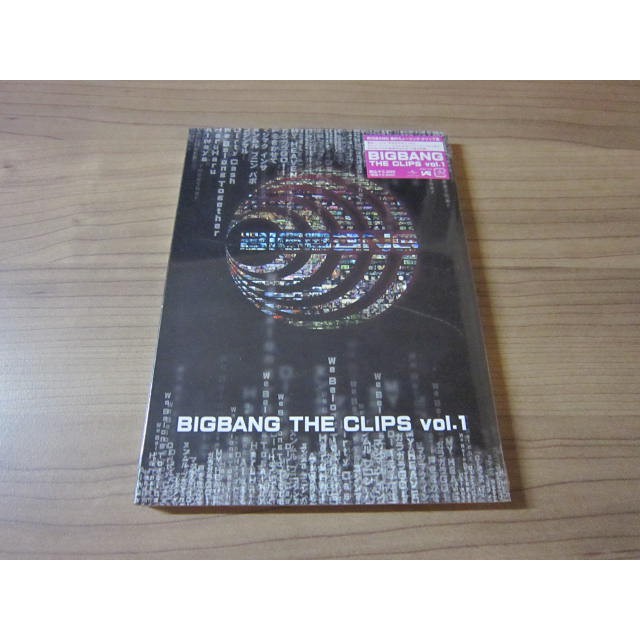 全新BIGBANG《Big Bang The Clips》DVD 首張MV集10首歌曲MV (原裝日本