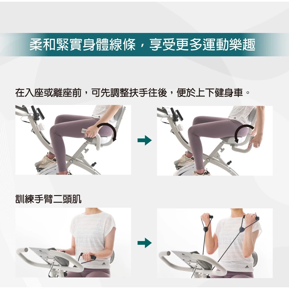 居家燃脂神隊友：tokuyo TB-199W TRX 俏折健身車深度推薦