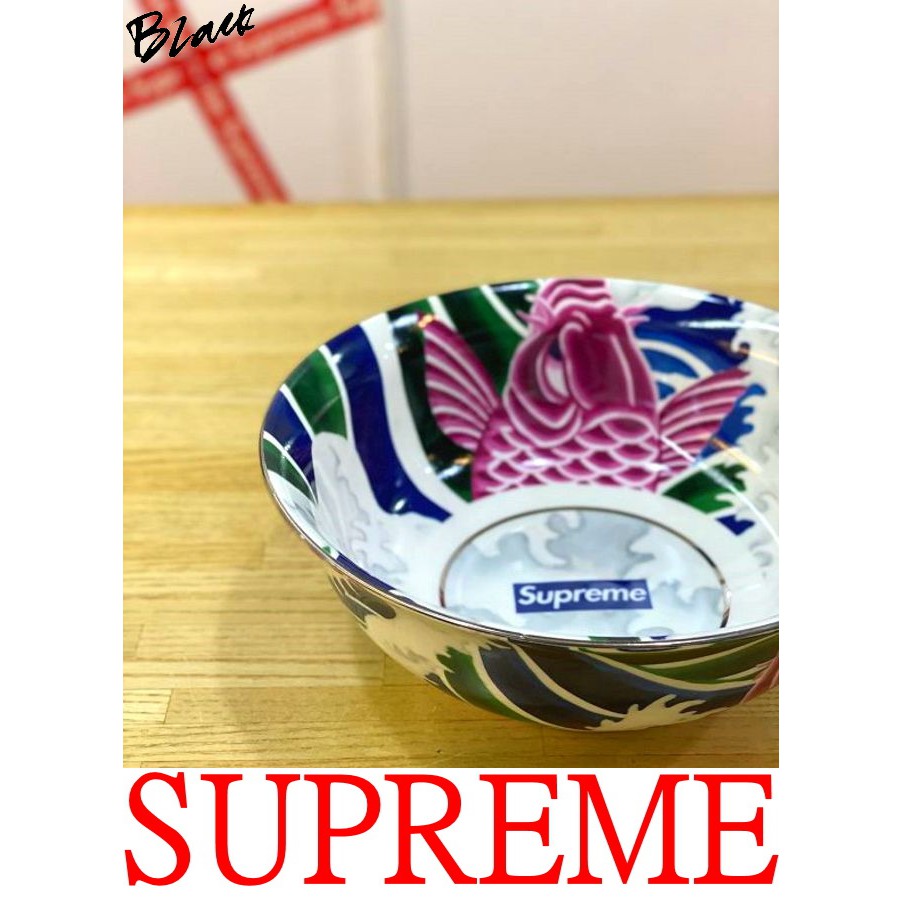 Supreme Waves Ceramic Bowl White Free タグ