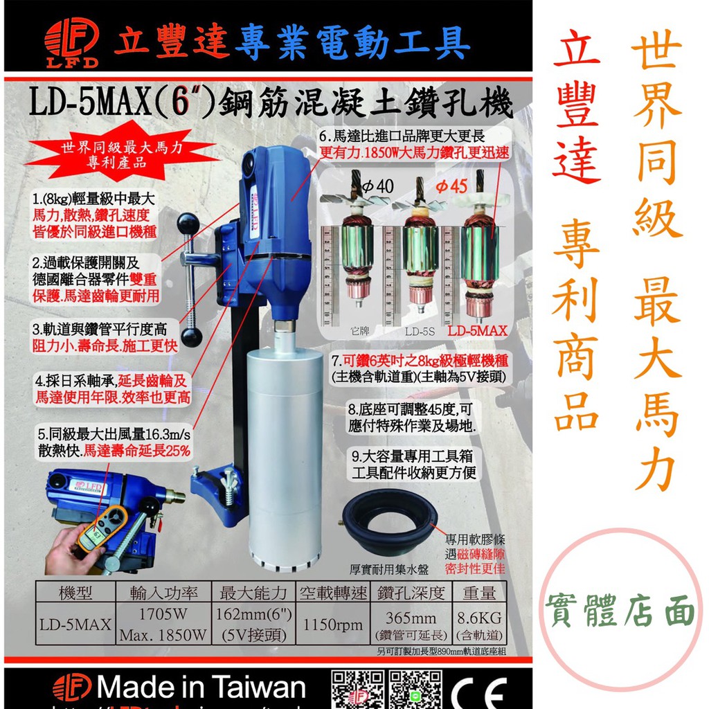 分期【現貨】台灣製造私訊LFD 立豐達LD-5MAX 私訊升級專利集水盤6吋