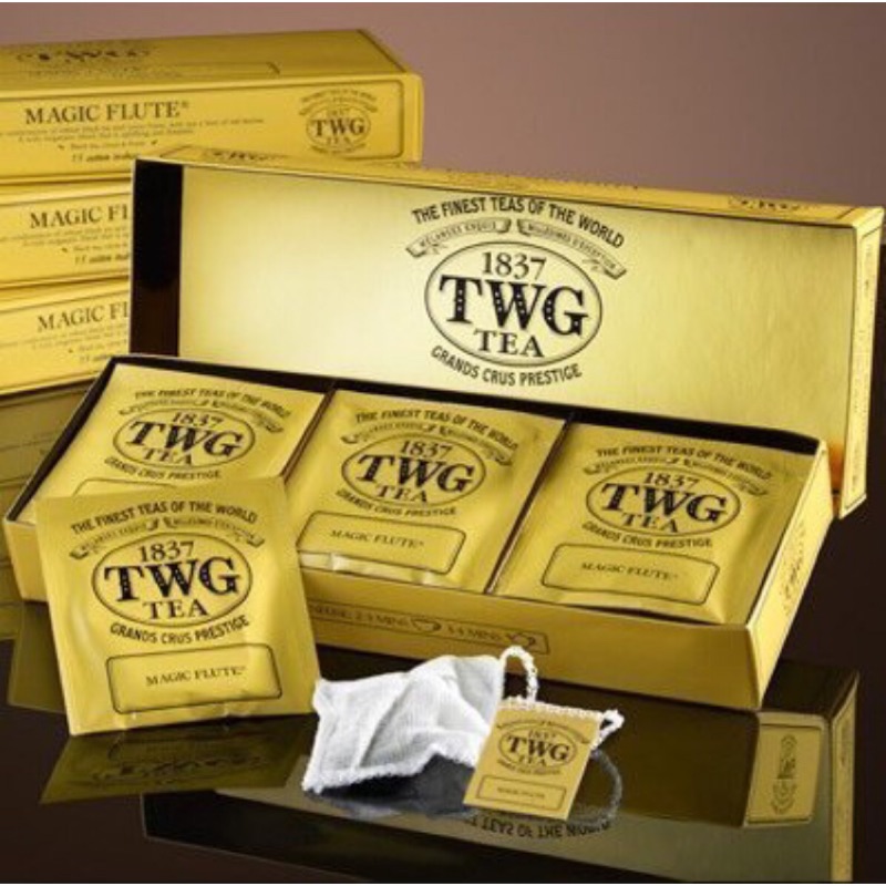 🇸🇬新加坡🇸🇬 TWG tea 包裝附提袋頂級奢侈英國茶手工棉布茶包禮盒15