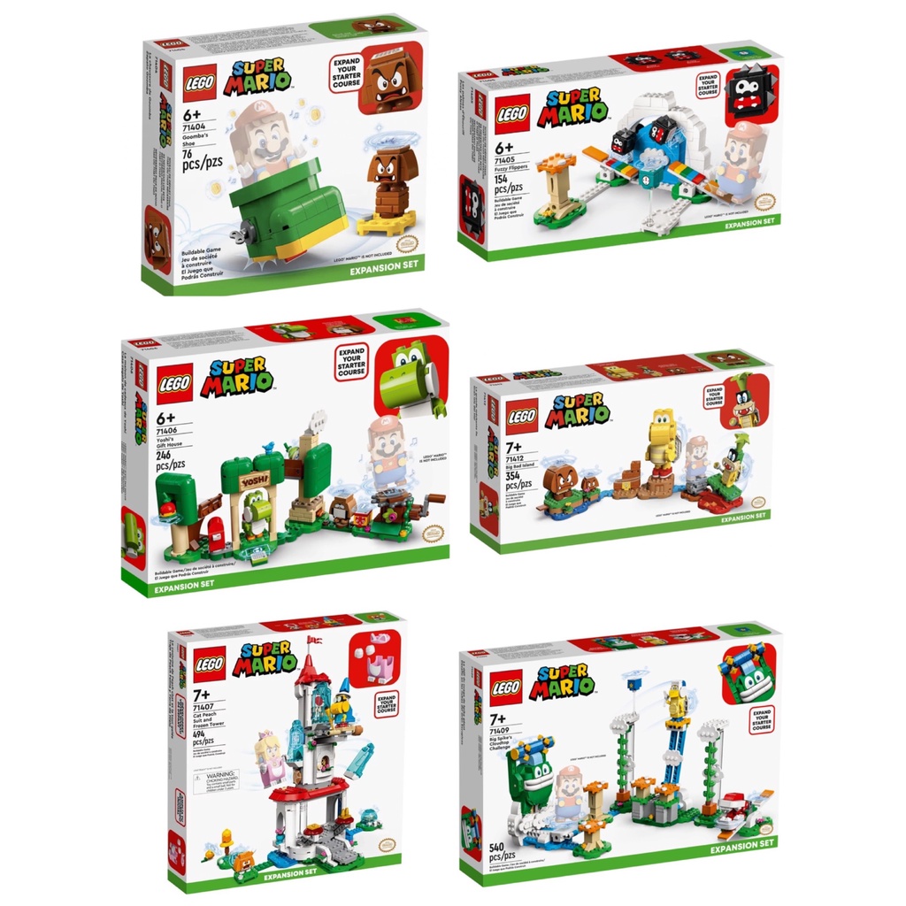 樂高 LEGO 71405 71406 71407 71409 71412 Mario組合 | 蝦皮購物