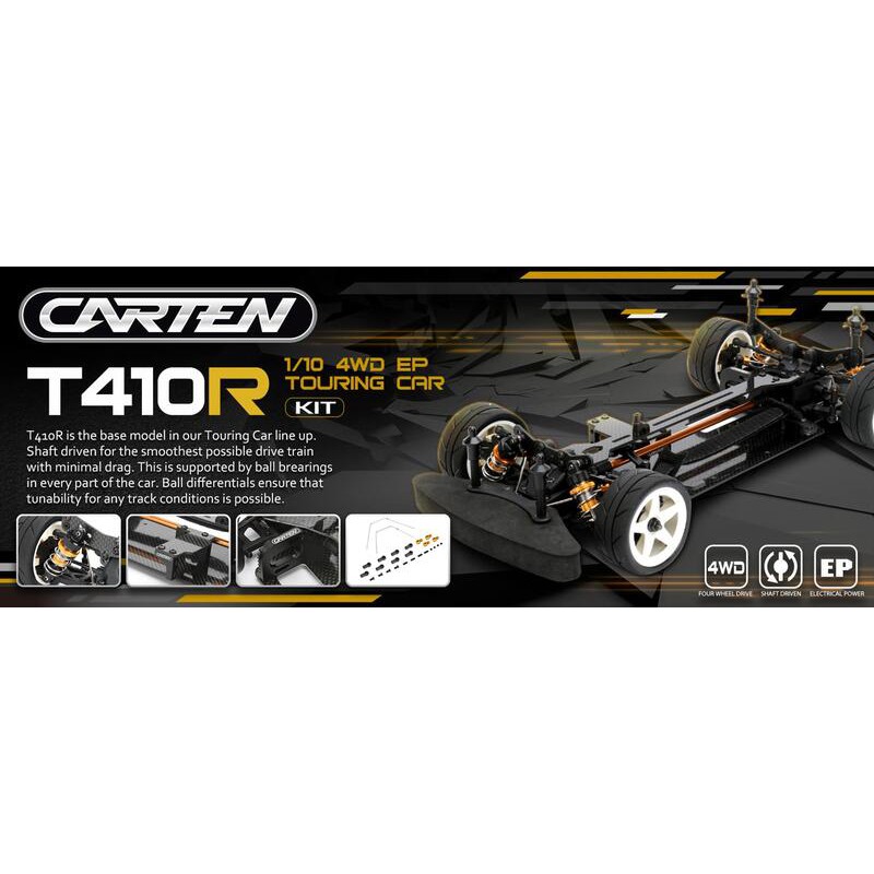 T410R 電動4WDツーリングカー　中古です T410R 電動4WDツーリングカー中古です