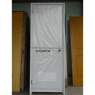 <現貨供應>.廁所門  ◎南亞塑鋼框+塑鋼門扇 彩繪浴室門 廁所門